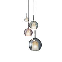 Penta Glo Mini Iconic Sphere Suspension Lamp in Glass