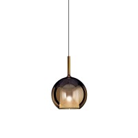 Penta Glo Medium Iconic Sphere Suspension Lamp in Glass