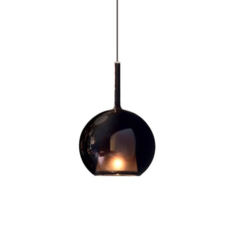 Penta Glo Large Elegant Sphere Suspension Lamp in Glass