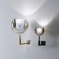 Penta Glo Elegant Wall Lamp with Spherical Glass Diffuser