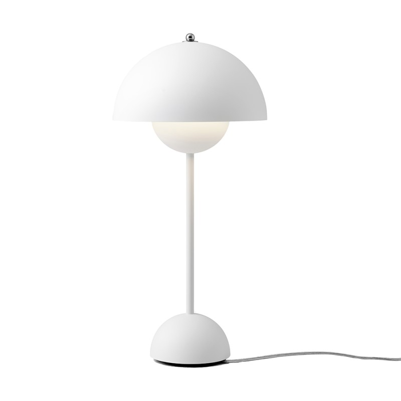 &Tradition Flowerpot VP3 Table Lamp with Power Cable