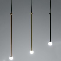 Penta Storm Led Minimal Linear Suspension Lamp in Metal