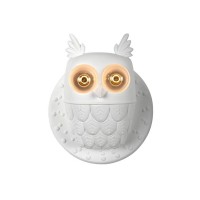 Karman Ti Vedo owl-shaped wall lamp