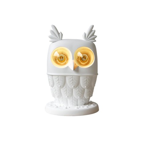 Karman Ti Vedo owl-shaped table lamp
