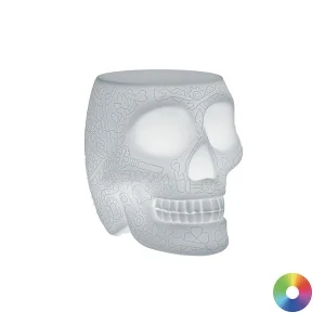 Qeeboo Mexico stool and sidetable rechargeable lamp rgb