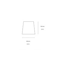 Ideal Lux Set Up paralume per lampada da tavolo e parete