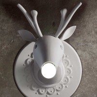 Karman Marnìn deer-shaped wall lamp