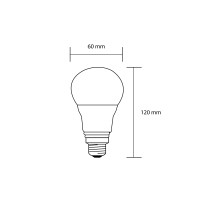 Bot Lighting lampadina goccia A60 opale E27 10w smart rgb