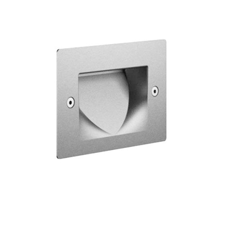 Cariboni FIN XS LED 4W 300lm 3000K Marker Wall Recessed Spotlight Gray