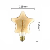 Vintage Lamp Bulb Star 40W E27 Decorative Filament