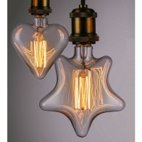 Vintage Lamp Bulb Star 40W E27 Decorative Filament