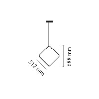 Flos Arrangements Square Large Element 34W by Michael