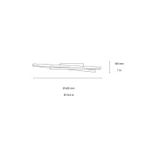 Ideal Lux Oz led ceiling lamp