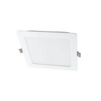 Lampo Pannello quadrato Slim LED Da Incasso 24W 220x220mm 230V IP54