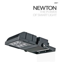 Cariboni NEWTON Grey Aluminum LED Outdoor Floodlight 140W