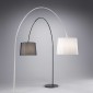 Ideal Lux lampshade for Dorsale floor lamp