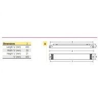 Helvar EL2 2X14 sc 1-10V ballast elettronico dimmerabile