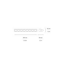 Ideal Lux Prive AP8 wall lamp applique