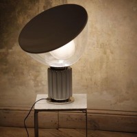 Flos Taccia LED 28W silver table lamp