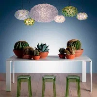Kartell Bloom S1 lampada da sospensione d53 Kartell Bloom S1 lampada da sospensione d53