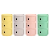 Kartell Componibili Bio contenitore 3 elementi