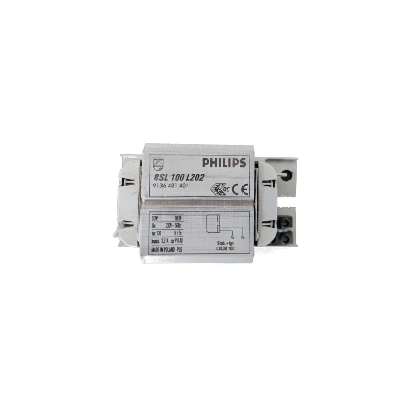 Philips BSL 100w L202 Ballast Meccanico