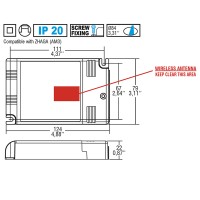 TCI LED Driver 110-240V MAXI JOLLY US BLL 60W Push APP Dimmable