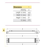 Osram QTI 2 X28/54 dimmerabile cut-off Ballast elettronico