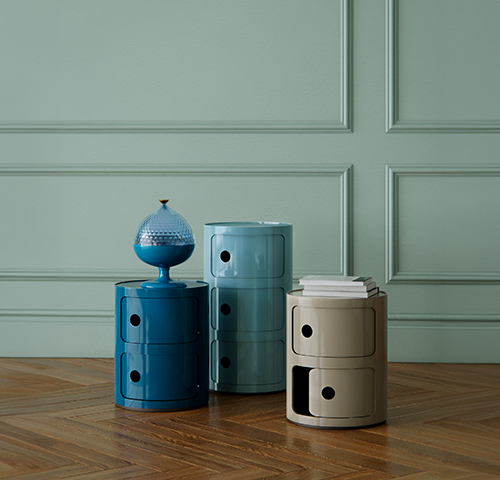 Modular, versatile, unique: the new Kartell colours.