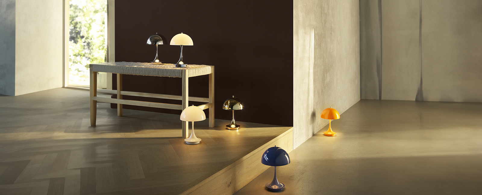 The Panthella V3 is the portable lamp that combines design and functionality.